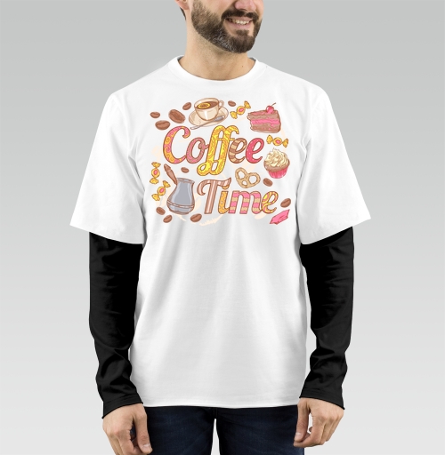 Фотография футболки Coffee Time / Время кофе