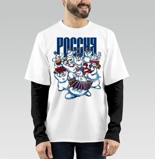 Фотография футболки Россия