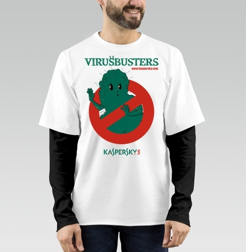 Фотография футболки virusbusters / Охотники за вирусами