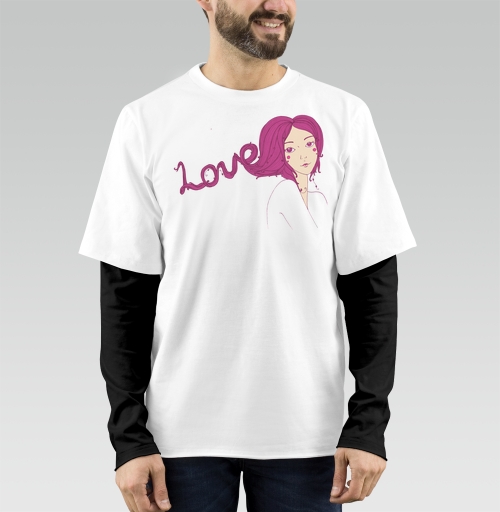 Фотография футболки Love is in the hair  / Любовь в волосах