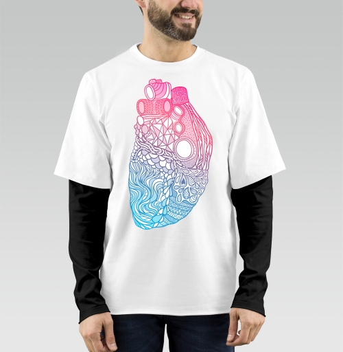 Фотография футболки Дудлосердце