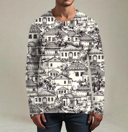 Фотография футболки Деревенские домики