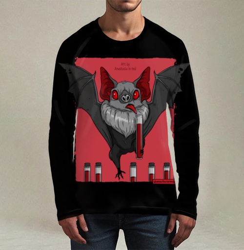 Фотография футболки Летучая мышка