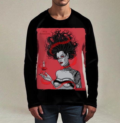 Фотография футболки Темная ведьма с зельем