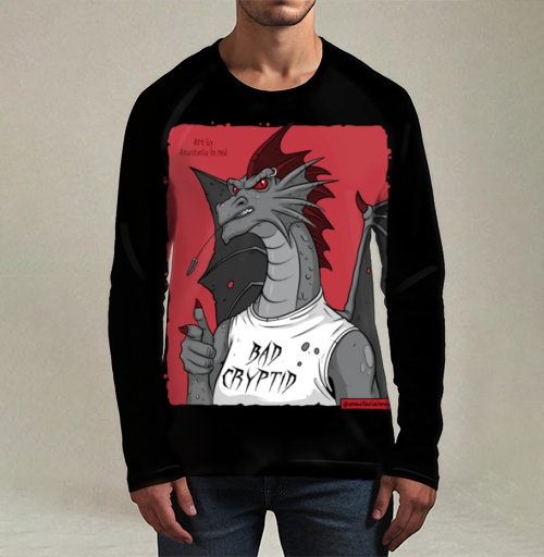 Фотография футболки Жуткий криптид