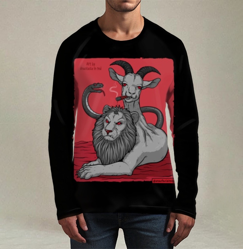 Фотография футболки Забавная Химера