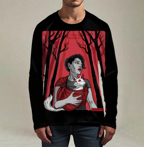 Фотография футболки Призрачный лес