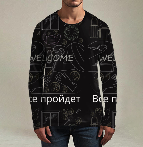 Фотография футболки Надежда на лучшее будущее после 2020 года все пройдет