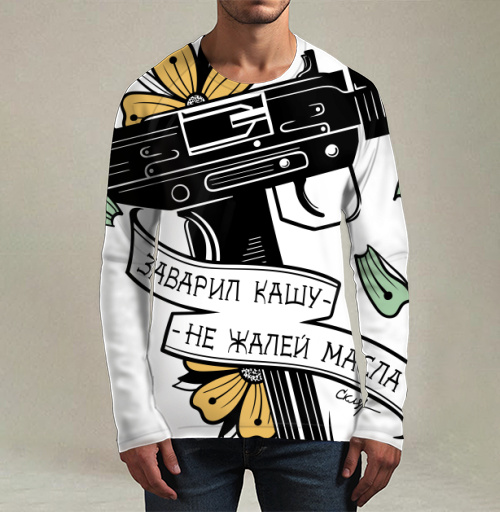 Фотография футболки Заварил кашу - не жалей масла