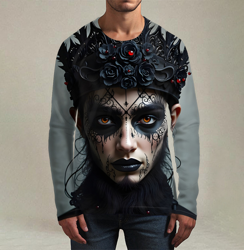 Фотография футболки Majestic Dark Sovereign / Величественный темный монарх готическая корона