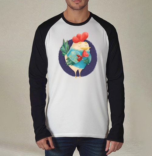 Фотография футболки Мечтательный Петушок с петушком