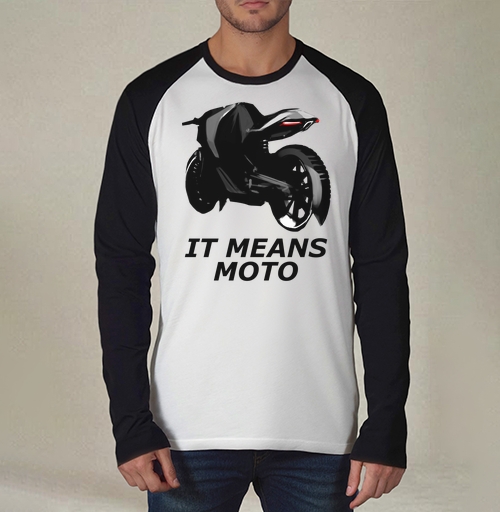 Фотография футболки IT MEANS MOTO / ОЗНАЧАЕТ МОТО