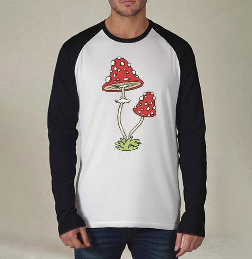 Фотография футболки Mushrooms Грибочки
