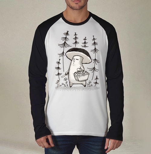 Фотография футболки Грибы пошли