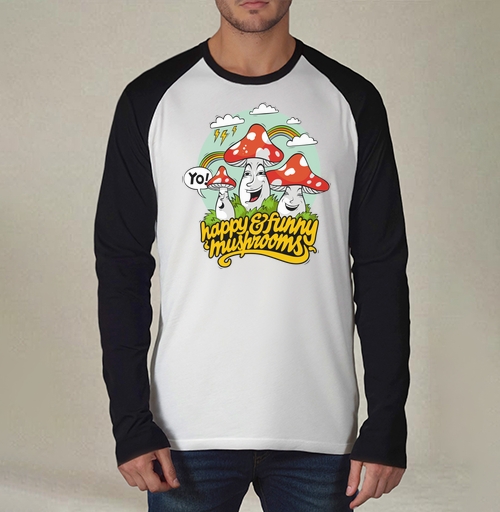 Фотография футболки Funny Mushrooms