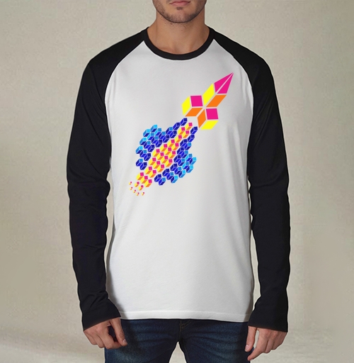 Фотография футболки Simply rocket (Ракета)