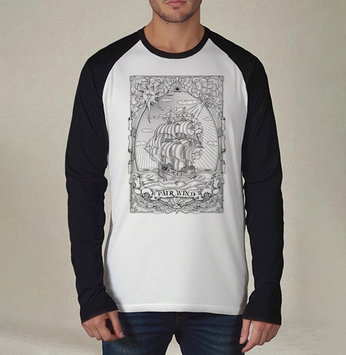 Фотография футболки ПОПУТНЫЙ ВЕТЕР