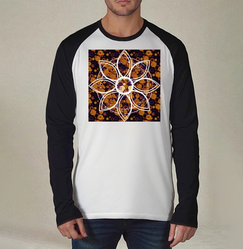 Контур лепестка.