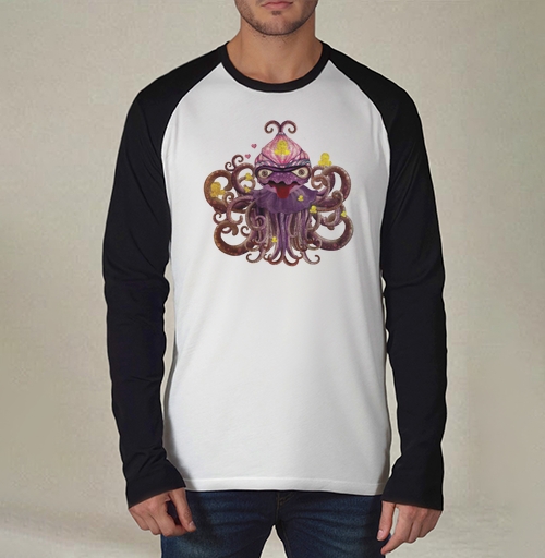 Фотография футболки Surreal Octopus / Сюрреалистичный осьминог дружелюбного хаоса трикстер