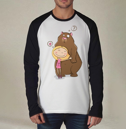 Фотография футболки I like teddy bears