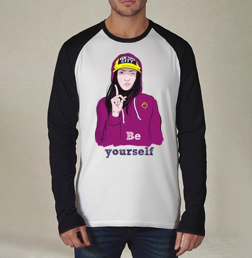 Фотография футболки Be yourself