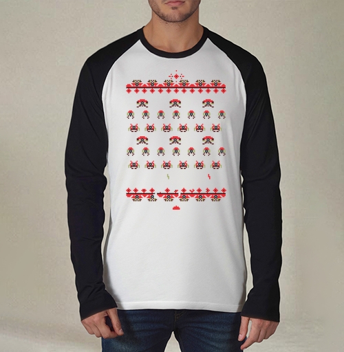Фотография футболки Space invaders a la rus / Космические захватчики а-ля рус