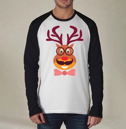 Фотография футболки Hipster Deer / Олень-хипстер