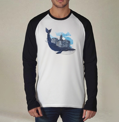 Фотография футболки Whale city