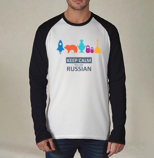 Фотография футболки Минималистичный постер Keep Calm You Are Russian