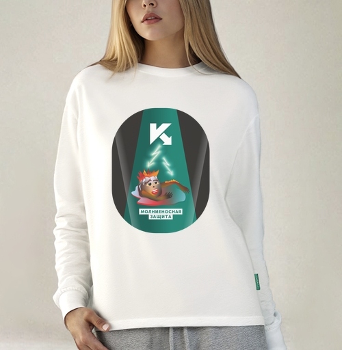 Фотография футболки МОЛНИЕНОСНЫЙ КАСПЕРСКИЙ