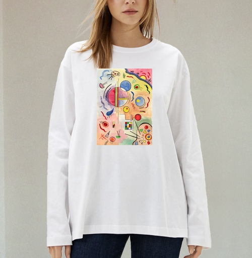 Фотография футболки Привет Кандинскому два