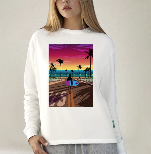 Фотография футболки Мечты о Калифорнии