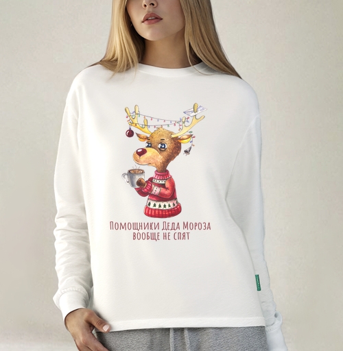Фотография футболки Помощник Деда