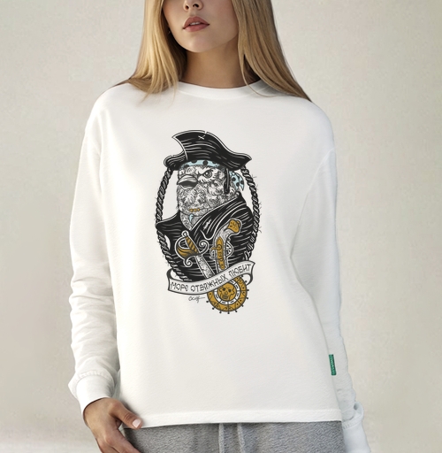 Фотография футболки Море любит отважных