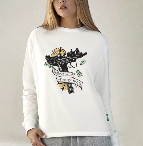 Фотография футболки Заварил кашу - не жалей масла