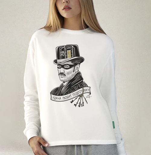 Фотография футболки Удача любит подготовку - ломщик