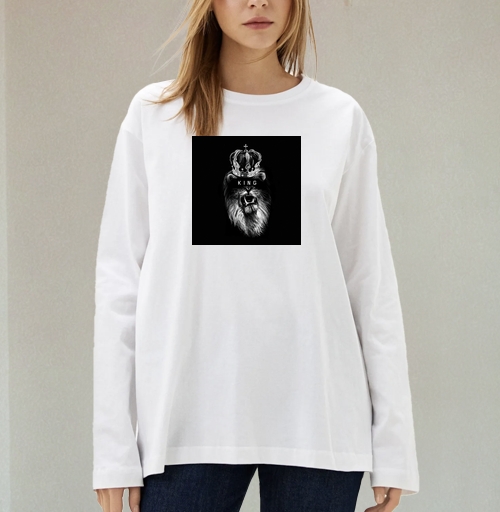 Фотография футболки Королевский Лев Воплощающий Силу И Власть