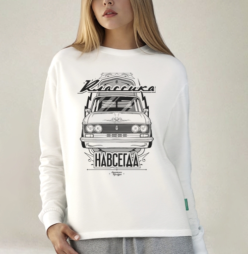 Фотография футболки Футболка «Классика Навсегда» с Lada ВАЗ-2106