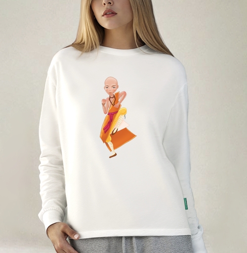 Фотография футболки Маленький отважный мастер Shaolin Monk / Шаолиньский монах кунг-фу