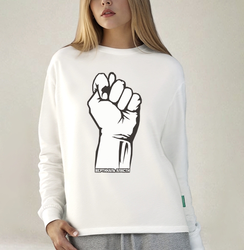 Фотография футболки Raised Fist / Поднятый кулак символ сопротивления и вертикаль власти плакат