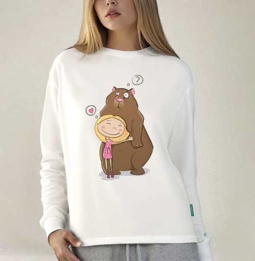 Фотография футболки I like teddy bears