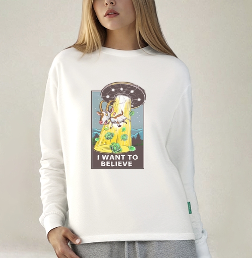 Фотография футболки I want to believe
