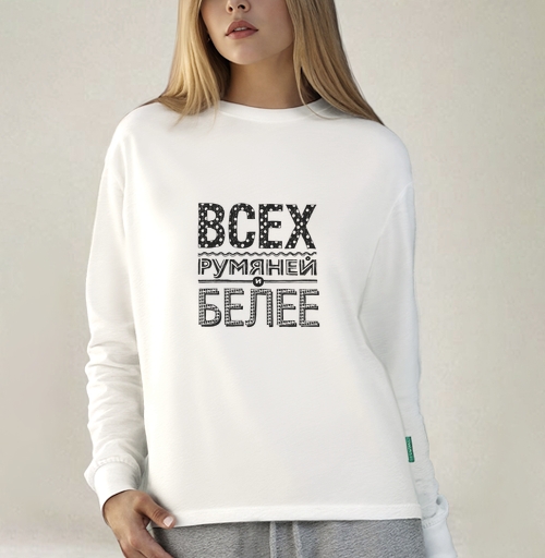 Фотография футболки Всех румяней и белее