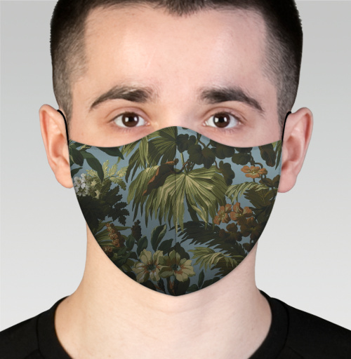 Защитная маска с рисунком Цветной паттерн другой 184275, размер  (Взрослый), цвет прозрачный - купить в интернет-магазине Мэриджейн в Москве и СПБ