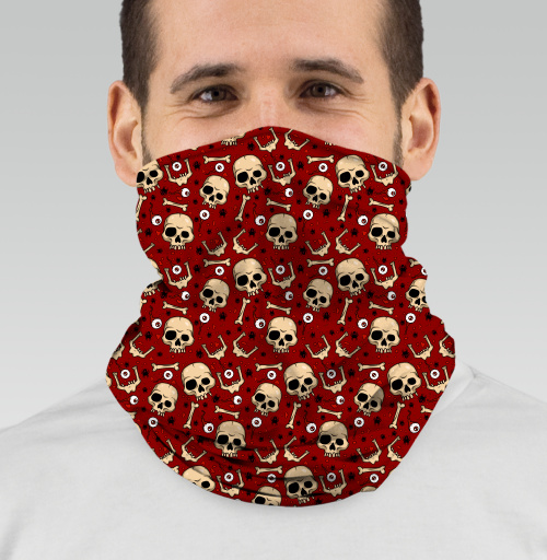 Фотография футболки Черепа и кости