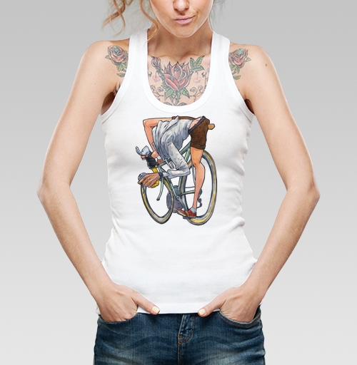 Фотография футболки Бешеный велосипедист