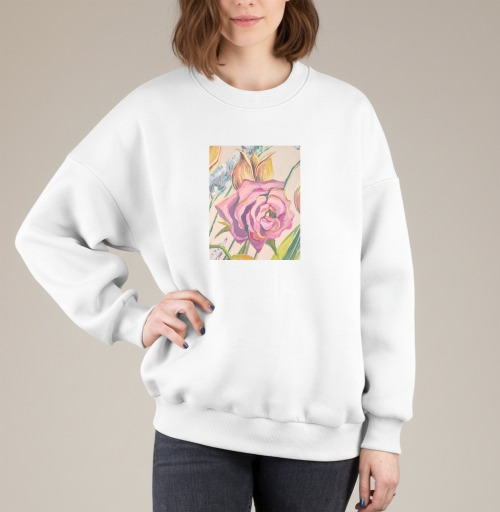 Фотография футболки Роза