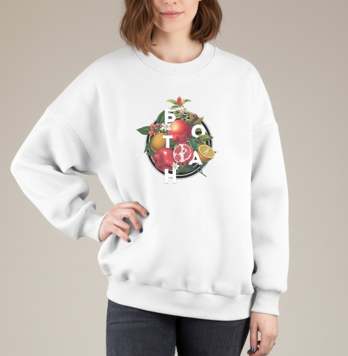 Фотография футболки Ботан лимон-гранат