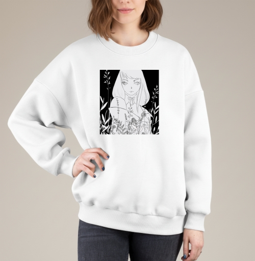 Фотография футболки Девушка в ночи