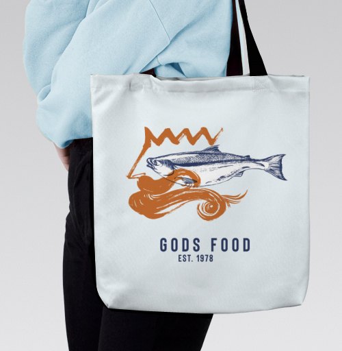 Фотография футболки Бог подводного царства и морской кухни